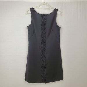 Lilly Pulitzer | Vintage Black Ruffle Shift Dress